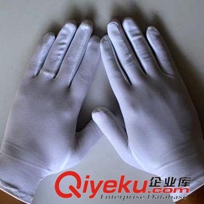 2015新品 工廠價氨綸高彈佳木斯健身操快樂舞步運(yùn)動服配套專用白色禮儀手套